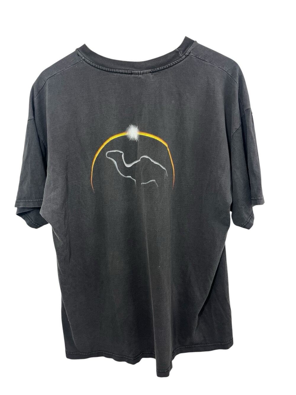 Vtg 90s Camel Cigarettes Eclipse Promo XL Pocket T-shirt Skate Tobacco Grunge